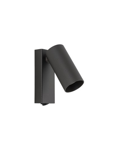 Nowodvorski FOURTY Wall mounted Adjustable with switch Max wattage 10W only LED GU10 R35 Umbra gray 11766