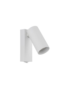 Nowodvorski FOURTY Wall mounted Adjustable with switch Max wattage 10W only LED GU10 R35 White 11764