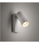 Reading wall lamps - Nowodvorski FOURTY Wall mounted Adjustable with switch Max wattage 10W only LED GU10 R35 White 11764 - product 2