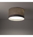 Nowodvorski LAGO S  Lampy sufitowe Plafon Max moc 15W only LED E27  Szary 11679