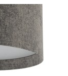 Ceiling lamps with lampshade - Nowodvorski LAGO S Ceiling Lamps Plafond Max power 15W only LED E27 Grey 11679 - product 6