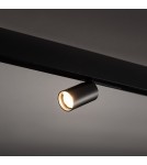 Magnetic rail lamps - Nowodvorski NANO - LVM SPOT LED 1W Rail systems 1-circuit low voltage 24V NANO-LVM led lamps Max power 1W LED 3000K Black - product 6