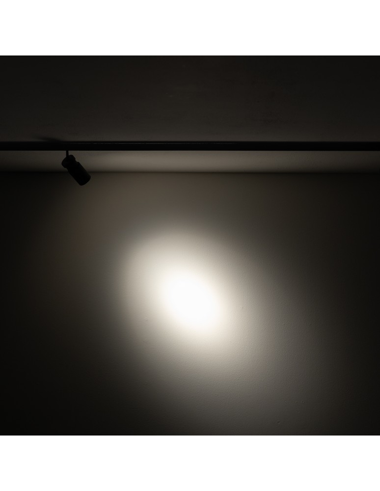 Magnetic rail lamps - Nowodvorski NANO - LVM SPOT ZOOM LED 2W Rail systems 1-circuit low voltage 24V NANO-LVM led lamps Max power 2W LED 3000K - product kolory-swiatla.pl 2