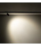 Nowodvorski NANO - LVM SPOT ZOOM LED 2W Systemy szynowe 1-obwodowy niskonapięciowy 24V NANO-LVM Lampy led Max moc 2W LED  3000K