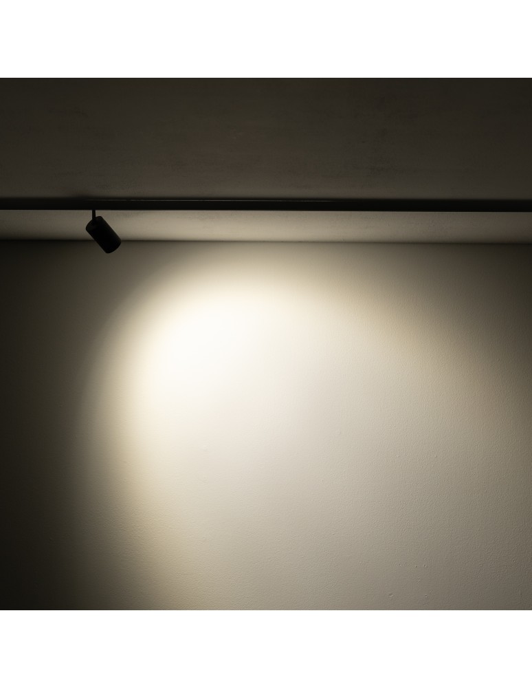 Magnetic rail lamps - Nowodvorski NANO - LVM SPOT ZOOM LED 2W Rail systems 1-circuit low voltage 24V NANO-LVM led lamps Max power 2W LED 3000K - product kolory-swiatla.pl 3