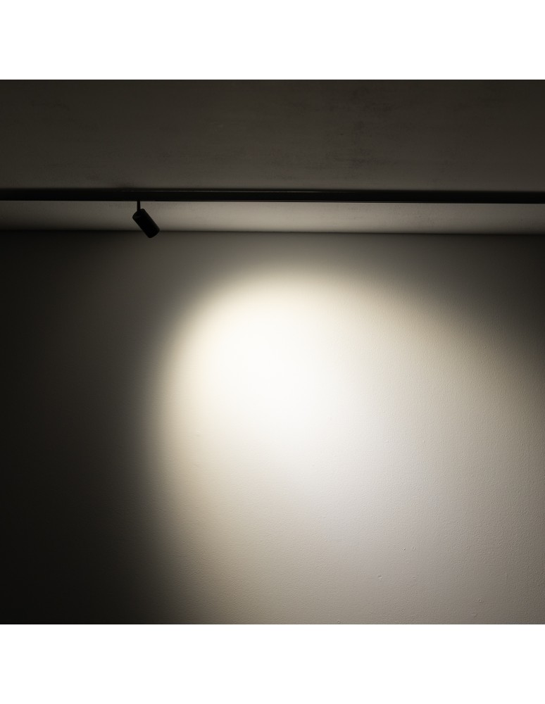 Magnetic rail lamps - Nowodvorski NANO - LVM SPOT ZOOM LED 5W Rail systems 1-circuit low voltage 24V NANO-LVM led lamps Max power 5W LED 3000K - product kolory-swiatla.pl 3