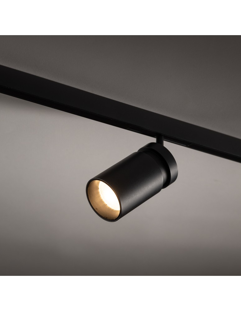 Magnetic rail lamps - Nowodvorski NANO - LVM SPOT ZOOM LED 5W Rail systems 1-circuit low voltage 24V NANO-LVM led lamps Max power 5W LED 3000K - product kolory-swiatla.pl 9