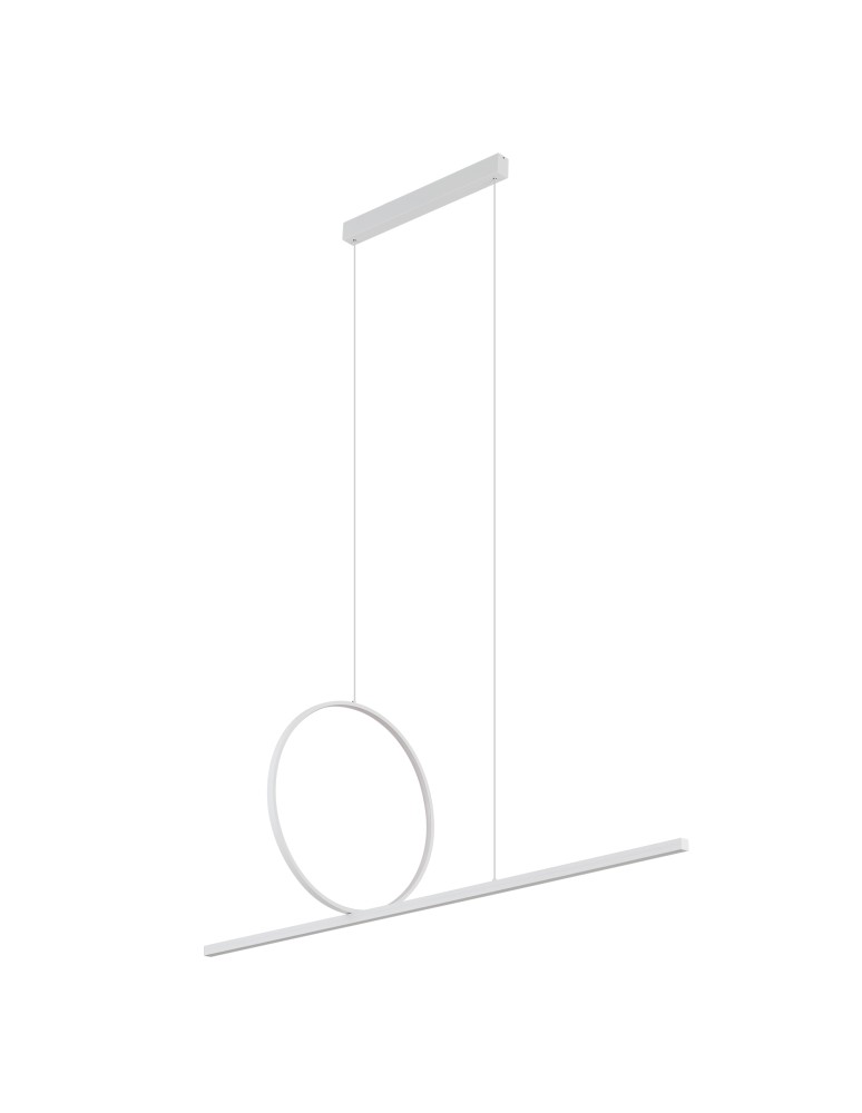 Pendant lamps over the island - Nowodvorski LINEO LED Ceiling Lights Max wattage 39W LED 3000K White 11885. - product kolory-swiatla.pl 3