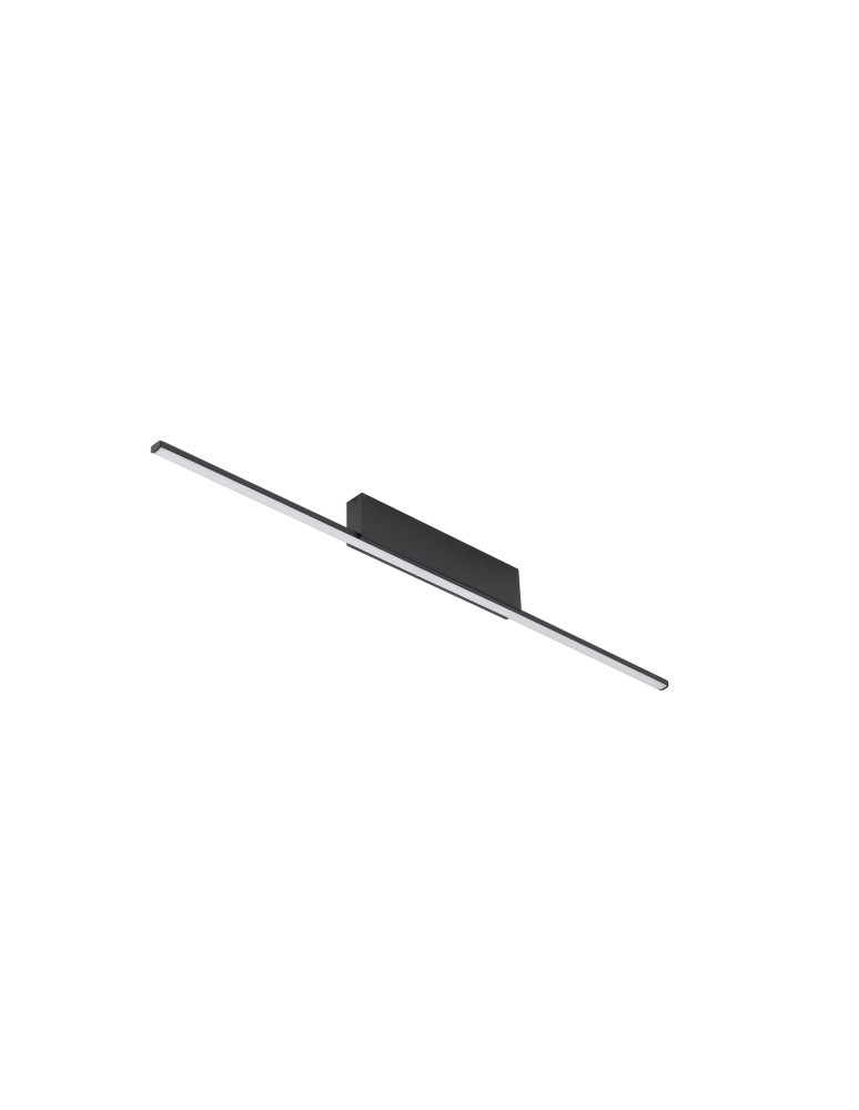 LED ceiling lamps - Nowodvorski GIAVELLOTTO LED S Ceiling Lights Linear Max wattage 18W LED 3000K Black 11886 - product kolory-swiatla.pl 1