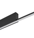 LED ceiling lamps - Nowodvorski GIAVELLOTTO LED S Ceiling Lights Linear Max wattage 18W LED 3000K Black 11886 - product 7