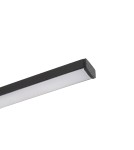 LED ceiling lamps - Nowodvorski GIAVELLOTTO LED S Ceiling Lights Linear Max wattage 18W LED 3000K Black 11886 - product 8
