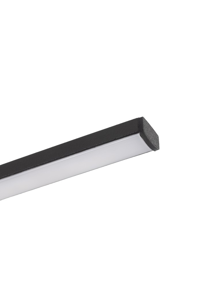 LED ceiling lamps - Nowodvorski GIAVELLOTTO LED S Ceiling Lights Linear Max wattage 18W LED 3000K Black 11886 - product kolory-swiatla.pl 8