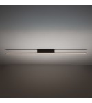 LED ceiling lamps - Nowodvorski GIAVELLOTTO LED M Ceiling Lights Linear Max wattage 25W LED 3000K Black 11887 - product 2