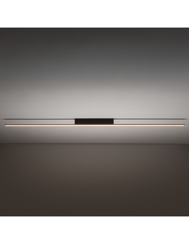 Nowodvorski GIAVELLOTTO LED L  Lampy sufitowe Liniowa Max moc 31W LED  3000K Czarny 11888