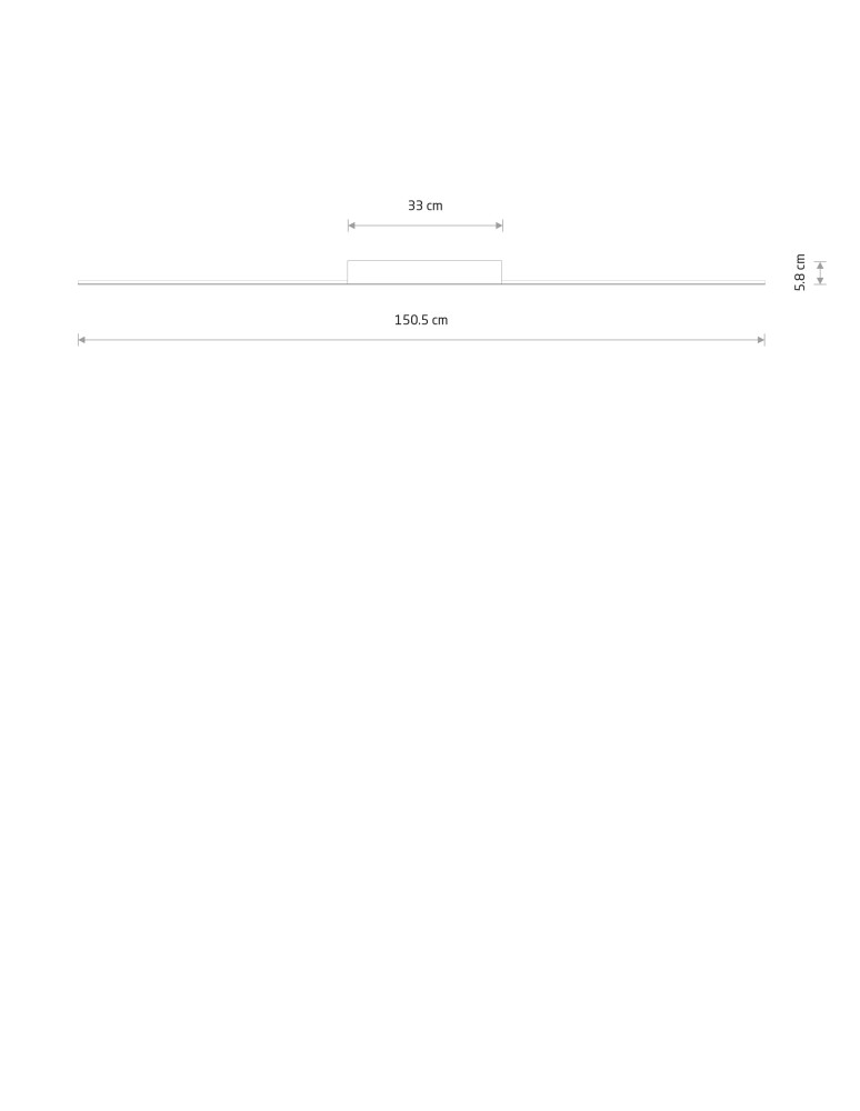 Nowodvorski GIAVELLOTTO LED L  Lampy sufitowe Liniowa Max moc 31W LED  3000K Czarny 11888