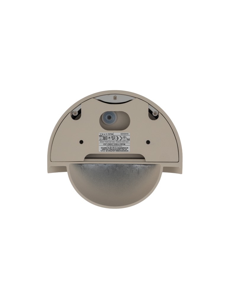 Nowodvorski CABO LED Max moc 10W LED IP54 3000K Sand 11805