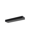 Nowodvorski POWER SUPPLY COVER Rail systems 1-circuit low voltage 24V NANO-LVM Surface mounted accessories Black 11893