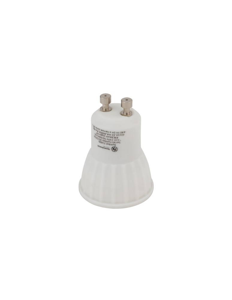 LED MR11 230V bulbs - Nowodvorski REFLECTOR LED, GU10, R35, 4W , CERAMIC GU10 R35 Max power 4W LED 4000K 11600 - product kolory-swiatla.pl 3