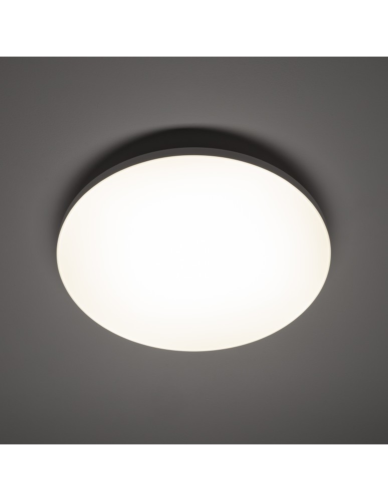 Plafonds with motion sensor - Nowodvorski DENIA LED M SENSOR Ceiling Lamps Plafond Max power 24W LED 3000K White 11761 - product kolory-swiatla.pl 2