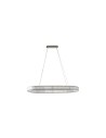 View Azzardo SPARKING PENDANT 120 CCT DIMM CH + PILOT Pendant Gloss Chrome Variable Light Color AZ6566