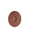 Azzardo RIPPLE WALL 50 AUBURN Wall Mounted Chestnut Matte AZ6582