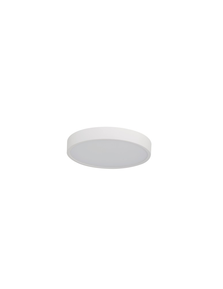 Plafonds with motion sensor - Azzardo PANDINO 23 CCT SWITCH SENSOR IP44 WH Ceiling Ceiling Matte White Variable Light Color Sensor AZ6587 - product kolory-swiatla.pl 1
