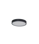 Plafonds with motion sensor - Azzardo PANDINO 23 CCT SWITCH SENSOR IP44 BK Ceiling Black Matte Variable Light Colour Sensor AZ6588 - product 1