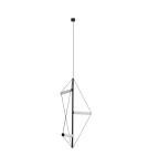Designer pendant lamps - Azzardo ORION BK Hanging Pendant Matte Black AZ6535 - product 1