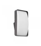 Outdoor wall lamps - Azzardo MORTEN WALL 4000K DGR Wall Mounted Dark Gray Matte AZ6638. - product 1