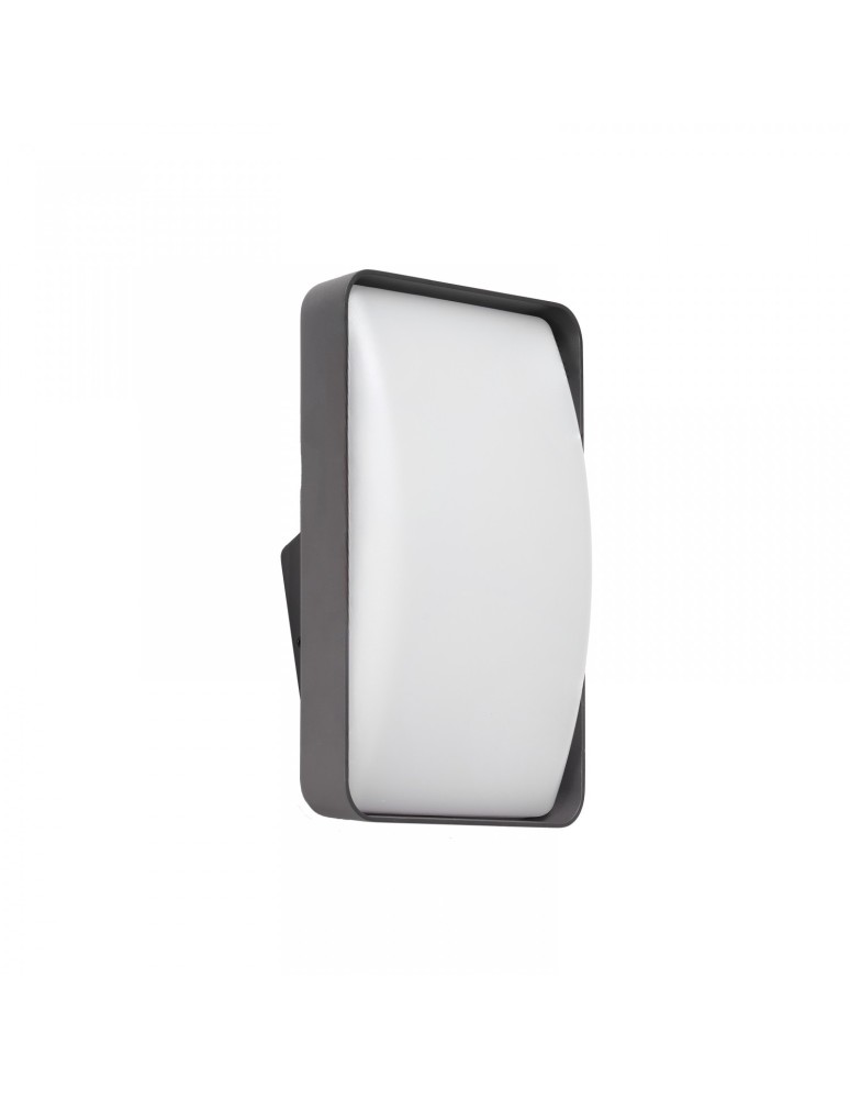 Outdoor wall lamps - Azzardo MORTEN WALL 4000K DGR Wall Mounted Dark Gray Matte AZ6638. - product kolory-swiatla.pl 1