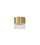 Ceiling downlights - tubes - Azzardo LIMAN 10W CCT GO Surface Mounted Gold Satin Variable Light Color AZ6551. - product 1