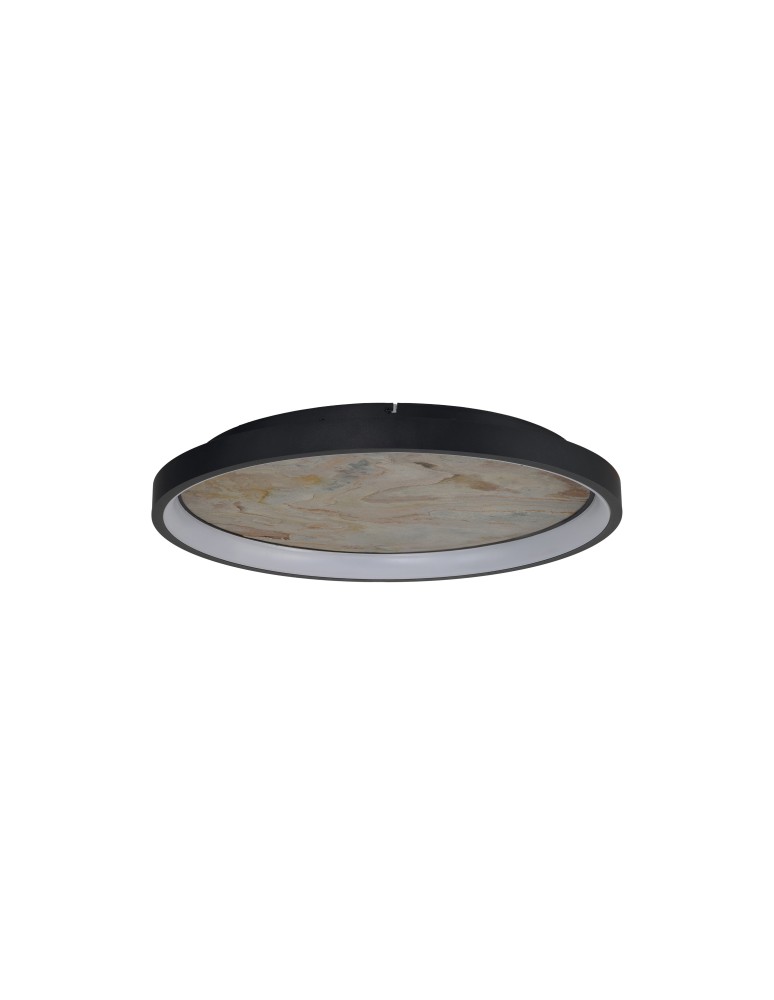 Designer ceiling lamps - Azzardo KRYPTON TOP 60 3-STEP CCT Ceiling Black Matte Variable Light Color AZ6665 - product kolory-swiatla.pl 1