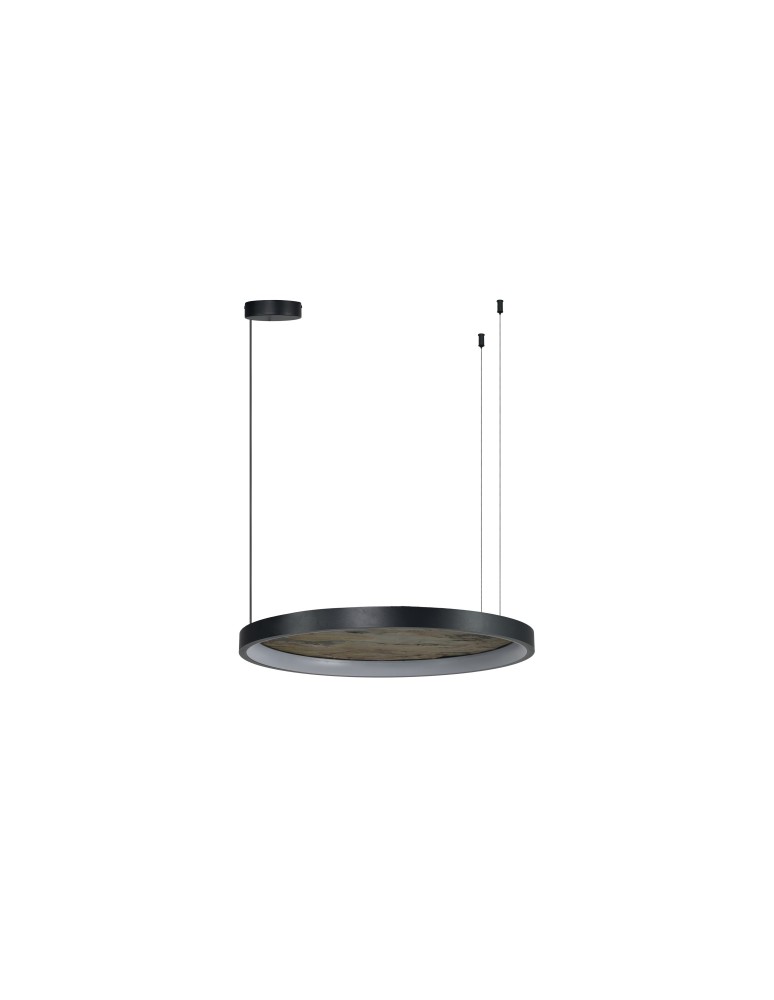 Designer pendant lamps - Azzardo KRYPTON PENDANT 60 3-STEP CCT Pendant Black Matte Variable Light Color AZ6664 - product kolory-swiatla.pl 1