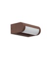 View Azzardo FRAME WALL 4000K CORTEN Wall-mounted Brown Matte AZ6636.