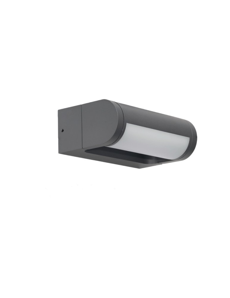 Outdoor wall lamps - Azzardo FRAME WALL 4000K DGR Wall Mounted Dark Gray Matte AZ6634. - product kolory-swiatla.pl 1