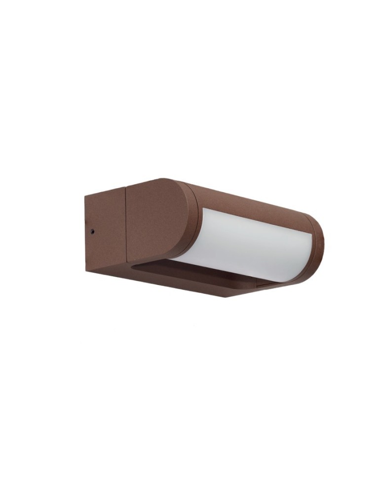 Outdoor wall lamps - Azzardo FRAME WALL 3000K CORTEN Wall-mounted Bronze Matte AZ6635. - product kolory-swiatla.pl 1