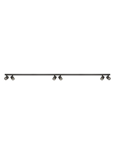 Azzardo EXO 6 LINE 200 BK Spotlight Matte Black AZ6656