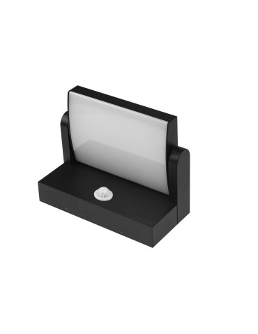 Azzardo DURANTE IP54 SENSOR CCT BK Ścienna Czarny Matowy Zmienna Barwa Światła Czujnik AZ6536 - produkt 2