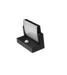 Outdoor lights with motion sensor - Azzardo DURANTE IP54 SENSOR CCT BK Wall-mounted Matte Black Variable Light Colour Sensor AZ6536 - product 3