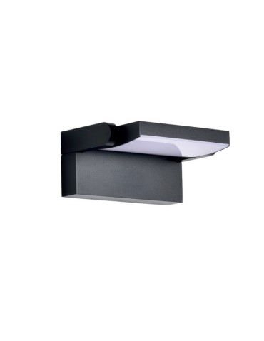 Azzardo DURANTE IP54 CCT BK Wall Mounted Matte Black Variable Light Color AZ6537 - product 2