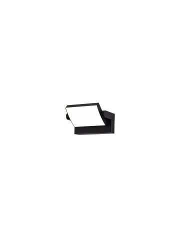 Azzardo DURANTE IP54 CCT BK Wall Mounted Matte Black Variable Light Color AZ6537