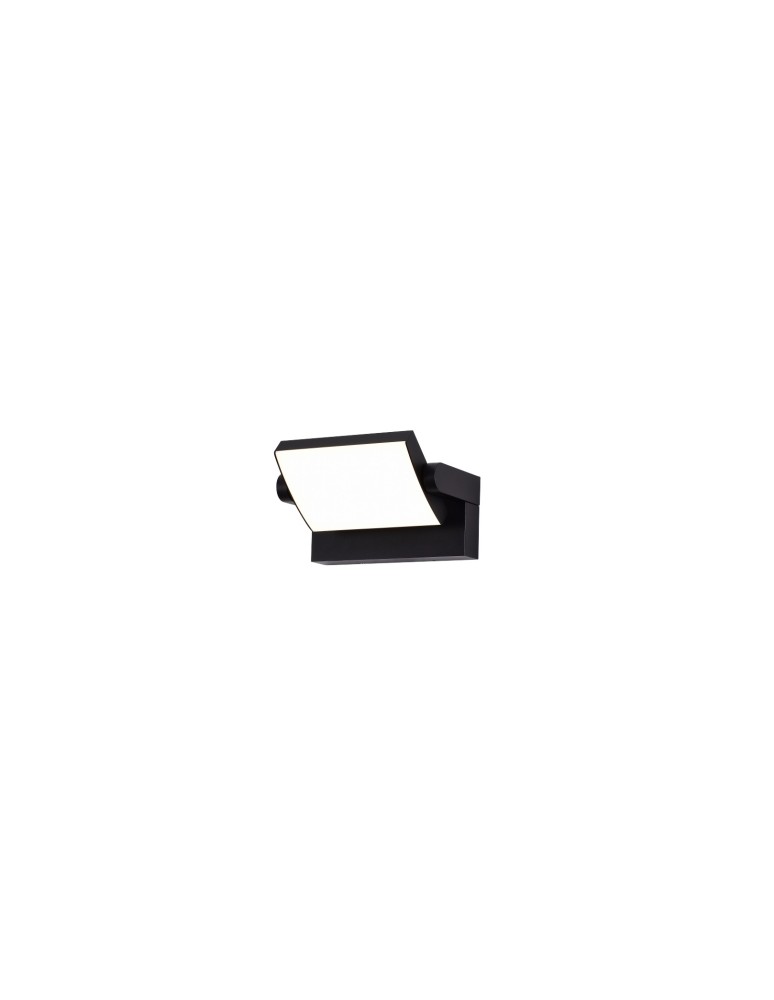 Outdoor wall lamps - Azzardo DURANTE IP54 CCT BK Wall Mounted Matte Black Variable Light Color AZ6537 - product kolory-swiatla.pl 1
