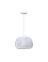 View Azzardo AGORA PENDANT WHITE Pendant White Fabric AZ6641