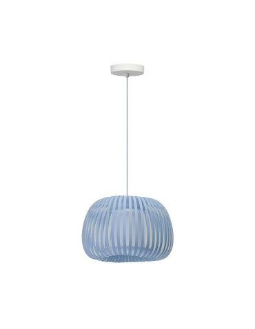 Azzardo AGORA PENDANT BLUE Pendant Blue Fabric AZ6642