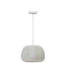 Children's pendant lamps - Azzardo AGORA PENDANT BEIGE Pendant Beige Fabric AZ6644 - product 1