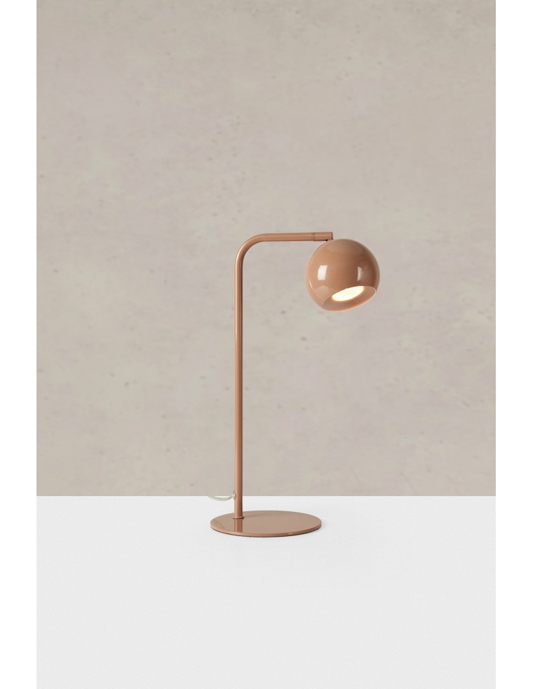 Scandinavian style table lamps - Markslojd POP Table 1L Brown 109033 - product kolory-swiatla.pl 2
