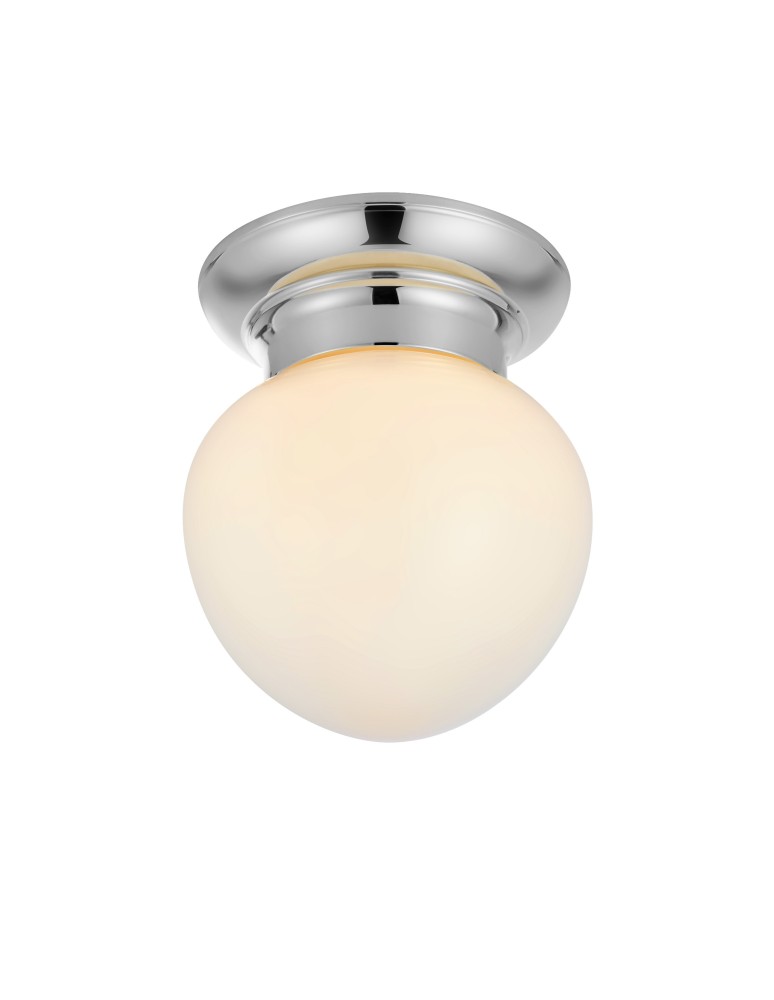 Markslojd RONDA Sufitowa 1L Biały/Chrom IP44 109029