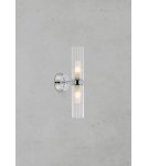 Markslojd RIMINI Ścienna 2L Przezroczysty/Chrom IP44 109027