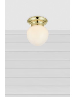 Markslojd RONDA Sufitowa 1L Biały/Mosiądz IP44 109030 - produkt 2