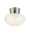 Markslojd MALAGA Ceiling 1L White/Satin Nickel 109025